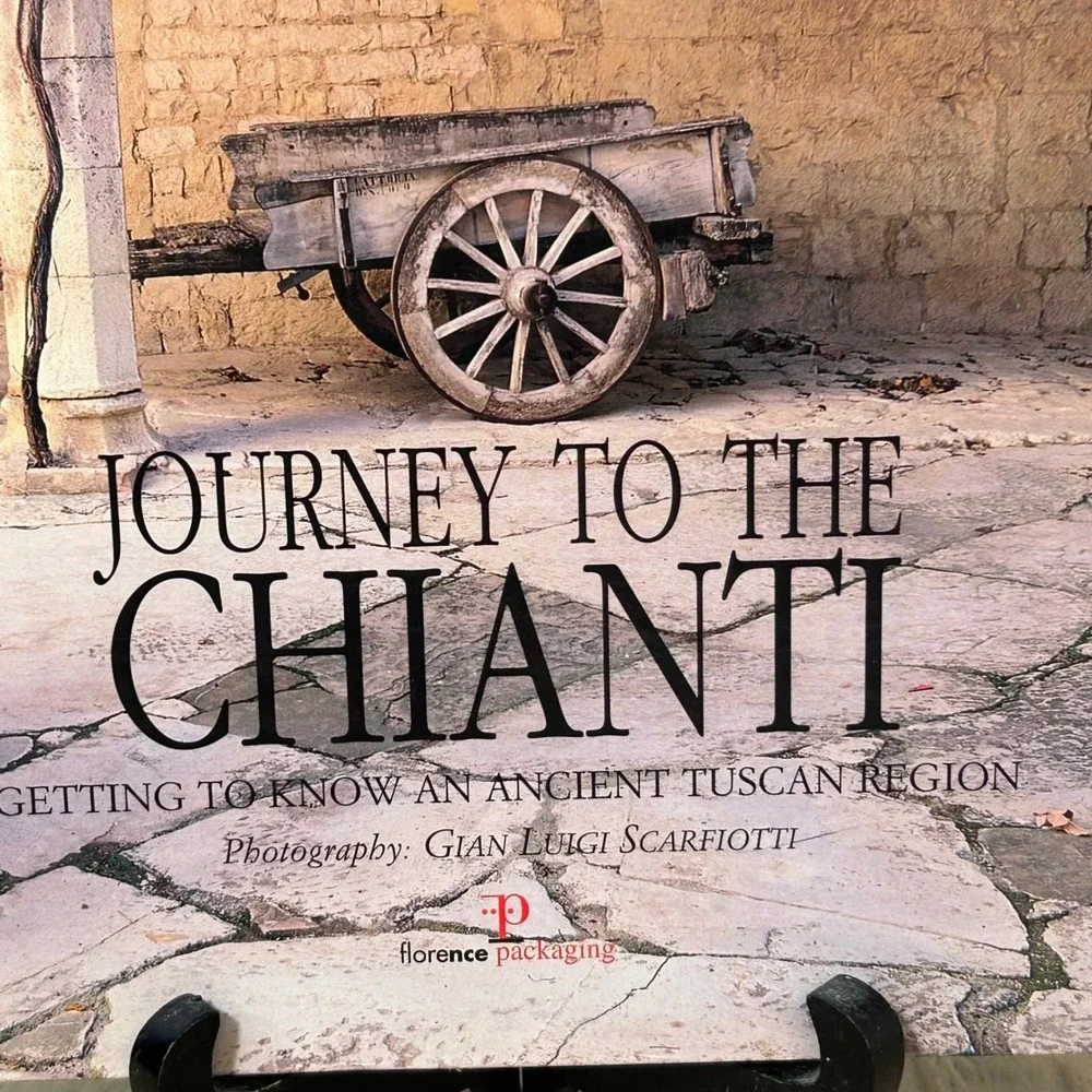 Journey To The Chianti Leonardo Castellucci Hardcover Book Tuscany Italy‎ Wine